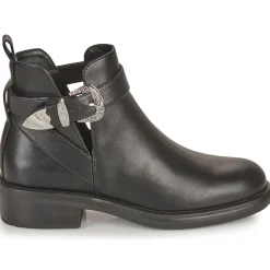 Only - ONLBLOOM-5 PU BUCKLE BOOT Noir Best
