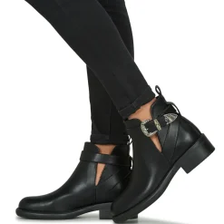 Only - ONLBLOOM-5 PU BUCKLE BOOT Noir Best