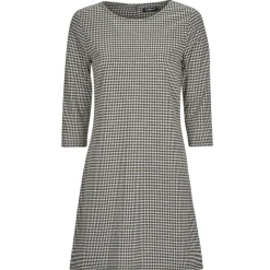 Only - ONLBRILLIANT 3/4 CHECK DRESS  JRS Noir Best