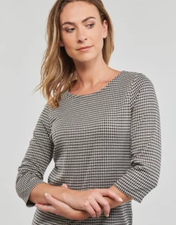 Only - ONLBRILLIANT 3/4 CHECK DRESS  JRS Noir Best