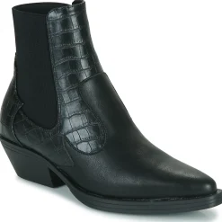 Only - ONLBRONCO-2 SHORT PU COWBOY BOOT Noir