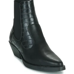 Only - ONLBRONCO-2 SHORT PU COWBOY BOOT Noir