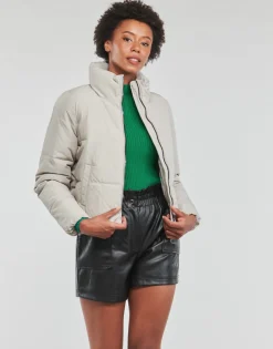 Only - ONLDOLLY SHORT PUFFER JACKET OTW NOOS Blanc Sale