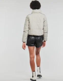Only - ONLDOLLY SHORT PUFFER JACKET OTW NOOS Blanc Sale