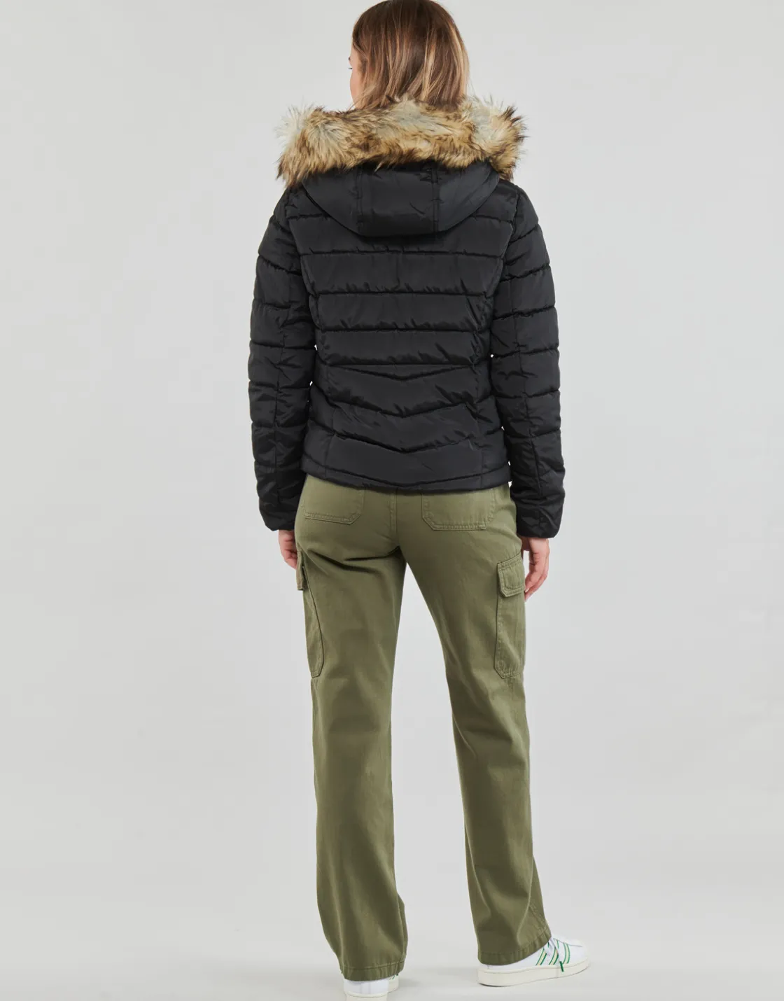 Only - ONLELLAN QUILTED HOOD JACKET CC OTW< Manteaux