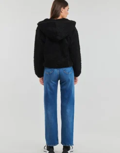 Only - ONLELLIE SHERPA HOODED JACKET CC  OTW Noir Clearance