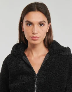 Only - ONLELLIE SHERPA HOODED JACKET CC  OTW Noir Clearance