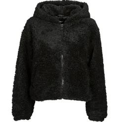 Only - ONLELLIE SHERPA HOODED JACKET CC  OTW Noir Clearance