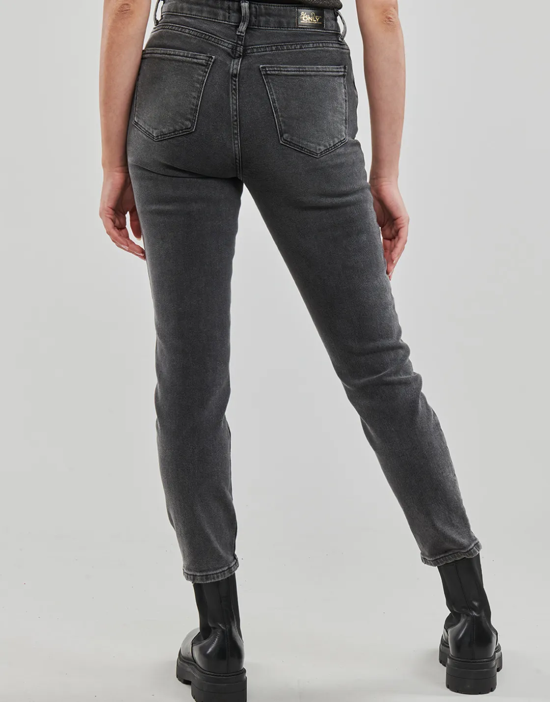 Only Jeans^- ONLEMILY STRETCH HW ST AK DNM CRO614
