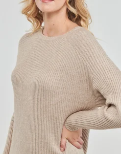 Only Robes^- ONLFIA KATIA L/S DRESS CC KNT