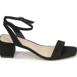 Only - ONLHANNA- 1 LIFE PU HEELED SANDAL Noir Discount