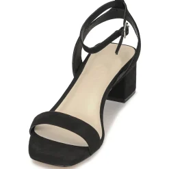 Only - ONLHANNA- 1 LIFE PU HEELED SANDAL Noir Discount