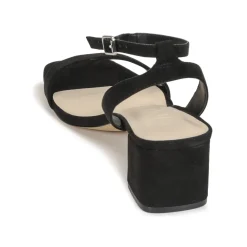 Only - ONLHANNA- 1 LIFE PU HEELED SANDAL Noir Discount