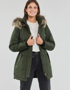 Only - ONLIRIS FUR WINTER PARKA CC OTW Kaki Discount
