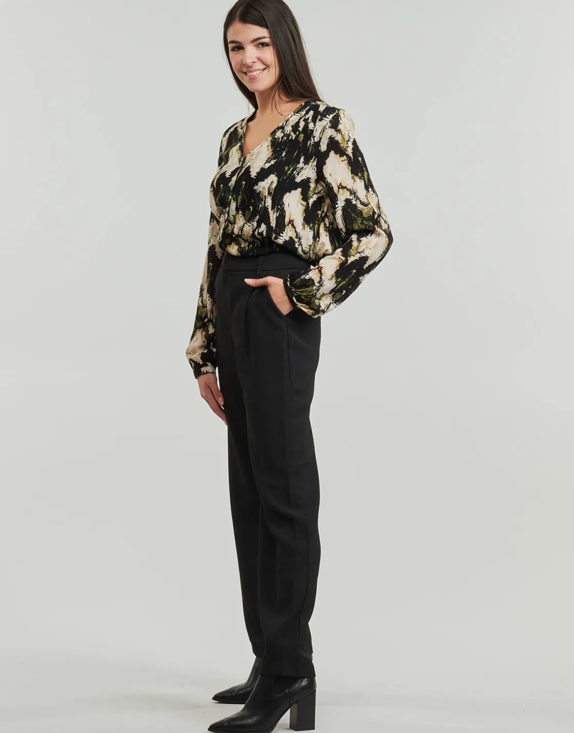 Only - ONLJESSIE FR L/S BUTTON TOP CS PTM Sale