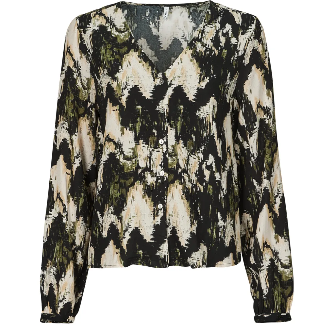 Only - ONLJESSIE FR L/S BUTTON TOP CS PTM Sale