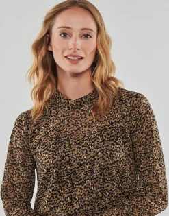 Only - ONLKACEY FR L/S HIGH NECK TOP PTM< Tops / Blouses