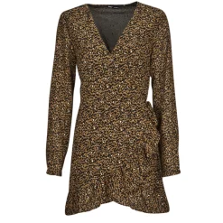 Only - ONLKACEY FR L/S WRAP DRESS PTM< Robes