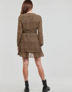 Only - ONLKACEY FR L/S WRAP DRESS PTM< Robes
