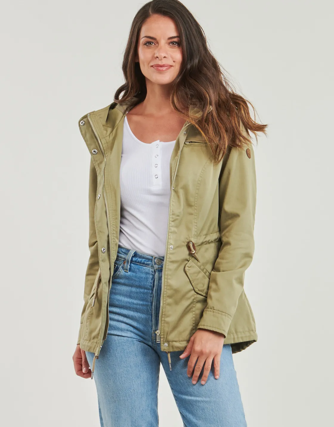 Only Manteaux^- ONLLORCA 2023 CANVAS PARKA CC