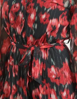 Only Robes^- ONLMARISE LUREX L/S STRING TOP CS PTM