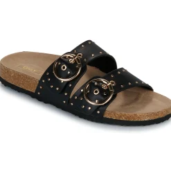 Only - ONLMAXI-15 PU STUDS BUCKLE SANDAL Noir New