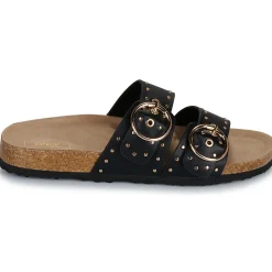 Only - ONLMAXI-15 PU STUDS BUCKLE SANDAL Noir New