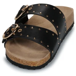 Only - ONLMAXI-15 PU STUDS BUCKLE SANDAL Noir New