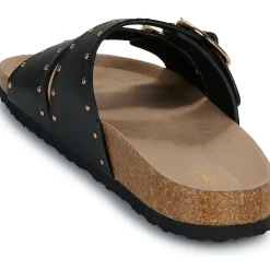 Only - ONLMAXI-15 PU STUDS BUCKLE SANDAL Noir New