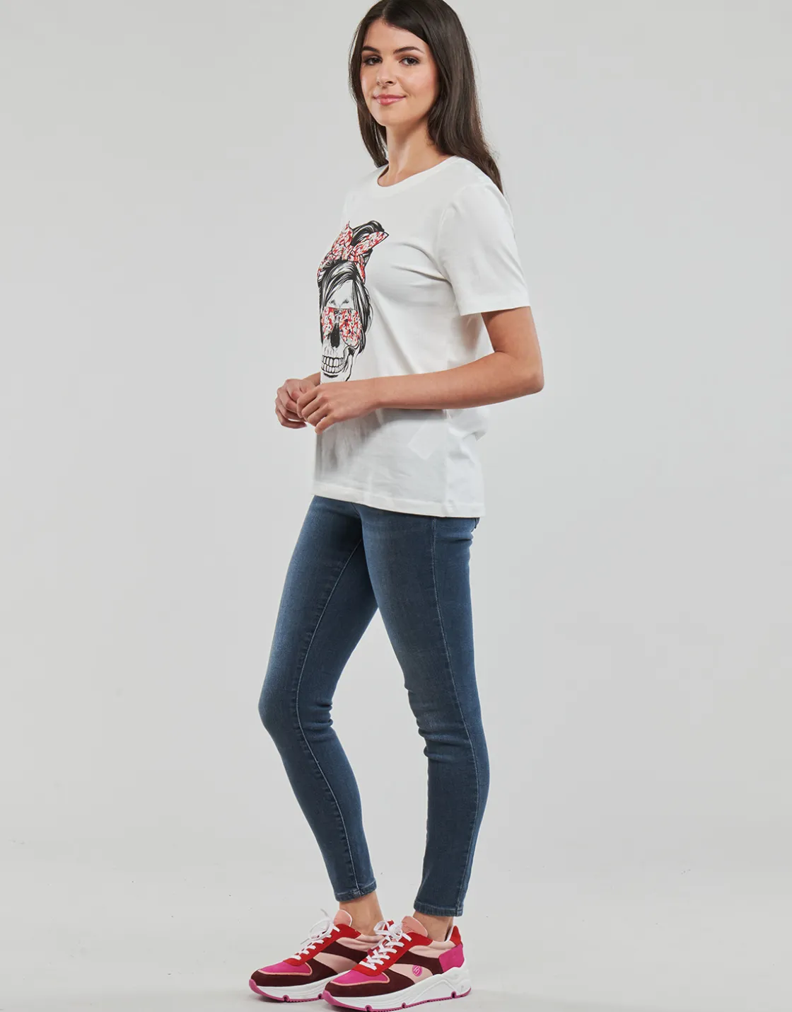 Only Jeans^- ONLMILA HW SK ANK DNM BJ407