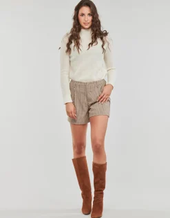 Only Shorts & Bermudas^- ONLMOLLY HW CHECK SHORTS TLR