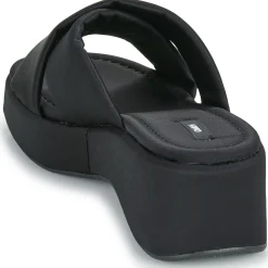 Only - ONLMORGAN-3 CROSS STRAP SANDAL Noir Discount