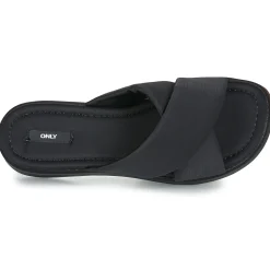Only - ONLMORGAN-3 CROSS STRAP SANDAL Noir Discount