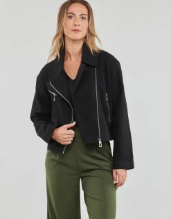 Only Vestes^- ONLNANCY BIKER JACKET OTW