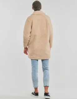 Only - ONLNEWAURELIA SHERPA COAT CC OTW Beige
