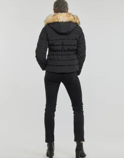 Only - ONLNEWCAMILLA FUR HOOD JACKET CC OTW Noir New