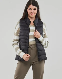 Only Manteaux^- ONLNEWCLAIRE QUILTED WAISTCOAT OTW