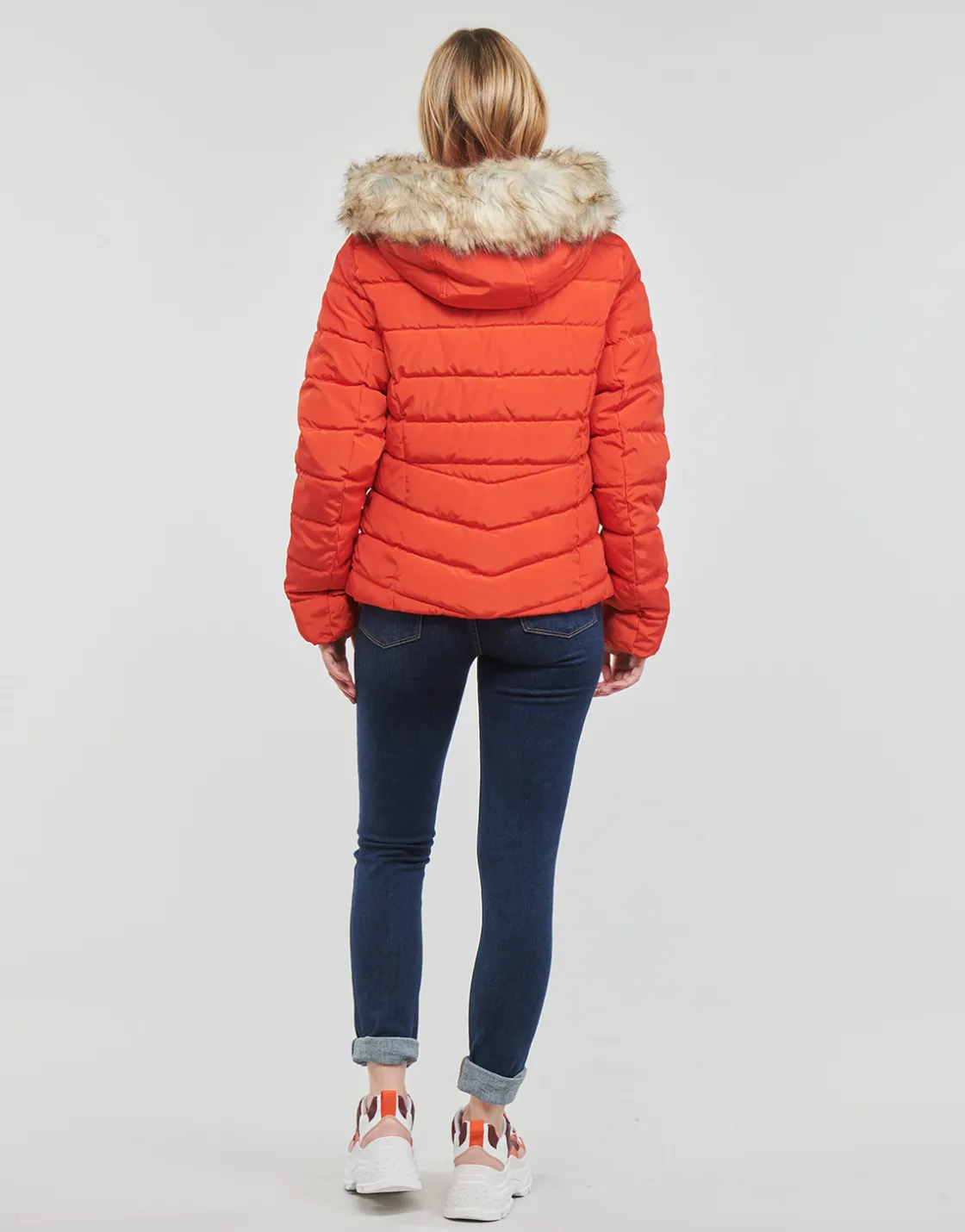 Only - ONLNEWELLAN QUILTED HOOD JACKET CC OTW< Manteaux