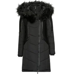 Only - ONLNEWLINETTE FUR HOOD COAT OTW< Manteaux