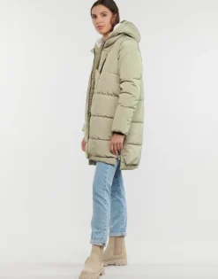 Only - ONLNEWNORA LONG PUFFER COAT CC OTW Beige