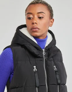 Only - ONLNEWNORA PUFFER WAISTCOAT CC OTW Noir Online