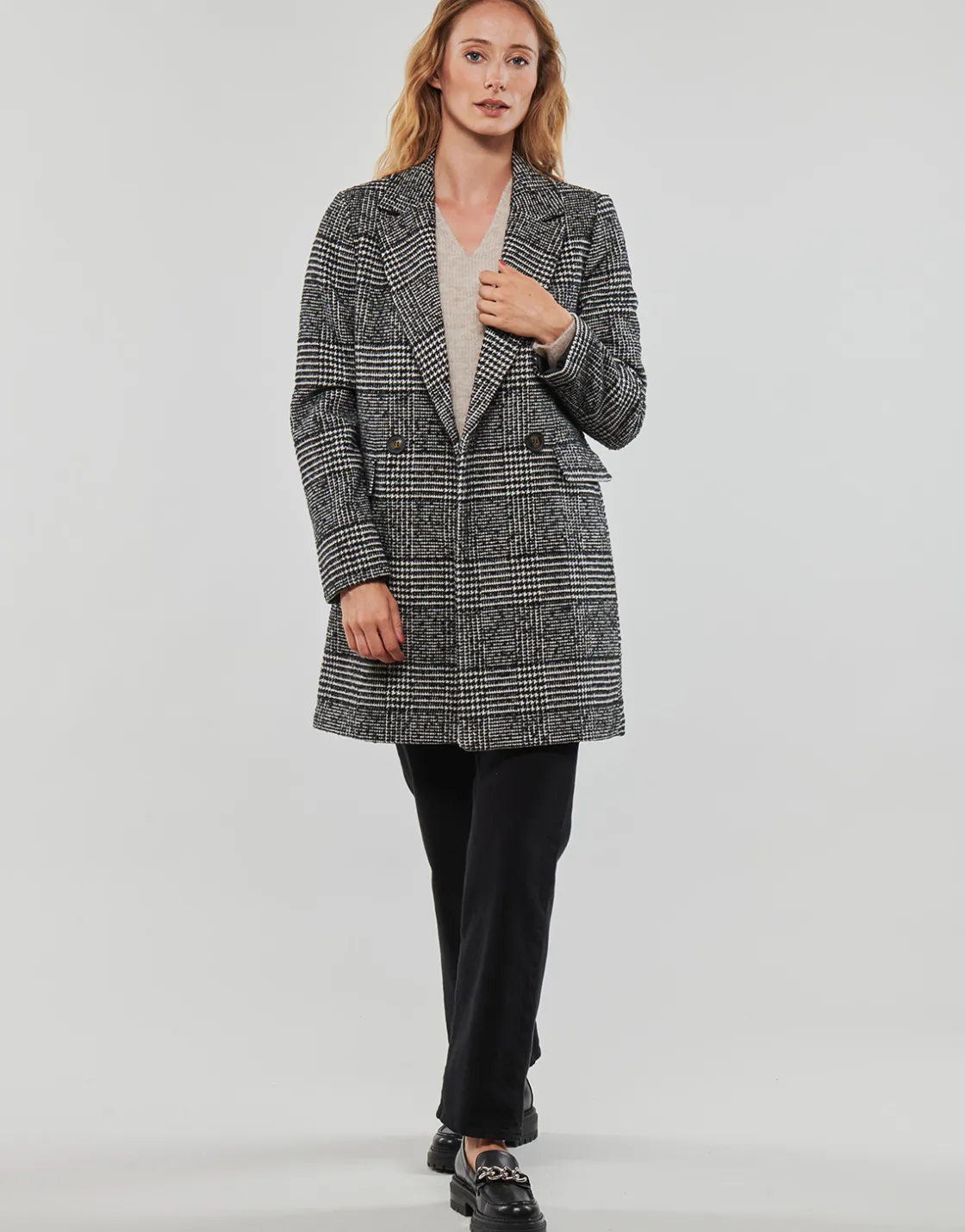 Only Manteaux^- ONLNEWSELENA MINNA LIFE WOOL COAT CC OTW