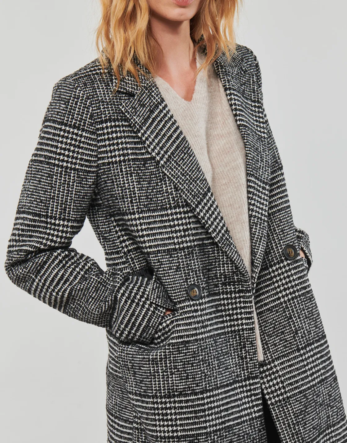 Only Manteaux^- ONLNEWSELENA MINNA LIFE WOOL COAT CC OTW