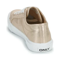 Only Baskets Mode^- ONLNICOLA CANVAS SNEAKER METALLIC