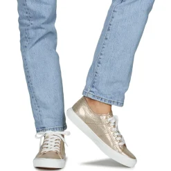 Only Baskets Mode^- ONLNICOLA CANVAS SNEAKER METALLIC