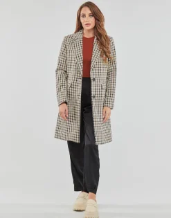 Only - ONLNORMA ASTRID CHECK COAT CC OTW Multicolore Discount