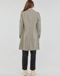 Only - ONLNORMA ASTRID CHECK COAT CC OTW Multicolore Discount