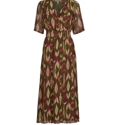 Only Robes^- ONLPAM LIFE 2/4 MIDI DRESS PTM