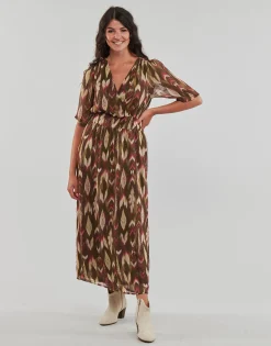 Only Robes^- ONLPAM LIFE 2/4 MIDI DRESS PTM