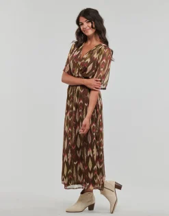 Only Robes^- ONLPAM LIFE 2/4 MIDI DRESS PTM